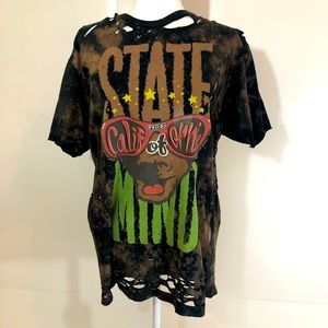 Distressed Volcom tee shirt